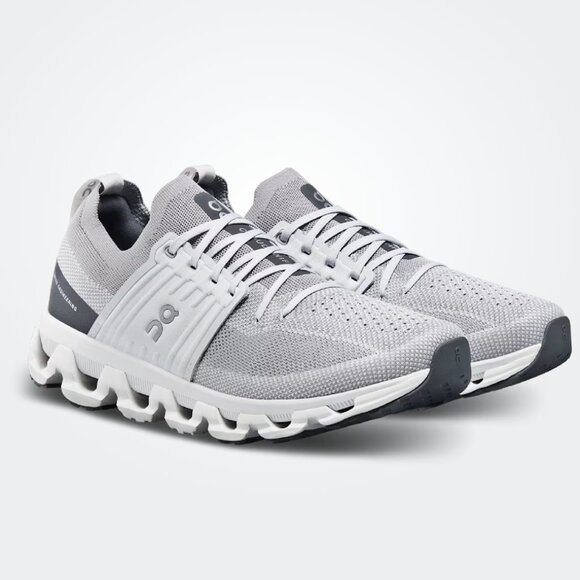 ON RUNNING Men's Cloudswift 3 Shoes Size 11.5 in Alloy Glacier - Picture 1 of 9
